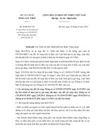 Công văn 4238/TCT-CS giới thiệu nội dung mới của Thông tư 130/2016/TT-BTC