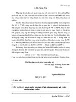 Tình hình công tác phòng chống tham nhũng tại bộ nông nghiệp và phát triển nông thôn