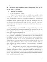 BÀI tập học kì môn LỊCH sử văn MINH THẾ GIỚI