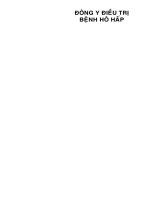 Đông y điều trị bệnh hô hấp