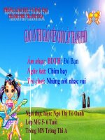 GIÁO án mầm NON TỔNG hợp CHỦ đề NHỮNG nốt NHẠC VUI THI GIÁO VIÊN GIỎI cấp THÀNH PHỐ mẫu SLIDE đẹp NHẤT năm 2017 