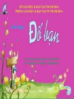 GIÁO án mầm NON THI GIÁO VIÊN GIỎI cấp TỈNH THEO CHỦ đề âm NHẠC đề tài đố bạn 