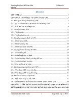 Ứng dụng công nghệ GPS để xây dựng mạng lưới tọa độ phục vụ khảo sát đường điện tại dự án xậy dựng đại học Quốc Gia Hà Nội