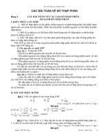 Toán bồi dưỡng học sinh giỏi lớp 5  các bài toán về số thập phân