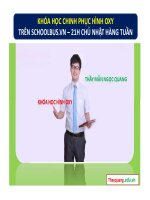 CHỦ-ĐỀ-KHAI-THÁC-TỈ-SỐ-TAM-GIÁC-ĐỒNG-DẠNG - THẦY QUANG BABY