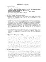 Luận án tiến sĩ nghiên cứu chế tạo vật liệu WO3 cấu trúc nano bằng phương pháp hóa nhằm ứng dụng trong cảm biến khí NO2 và NH3 (TT) 