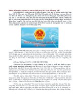 Những điểm mới và nội dung cơ bản của Hiến pháp 2013 so với Hiến pháp 1992