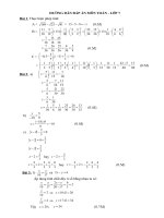 DA TOAN 7 HKI 2015 2016