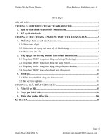 phân tích mô hình kinh doanh của amazon.com