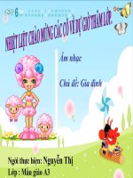 GIÁO án THI GIÁO VIÊN mầm NON GIỎI cấp TỈNH CHỦ đề múa CHO mẹ XEM mẫu SLIDE POWPOINT đẹp NHẤT năm 2017 