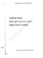 Chinh phục bài tập vật lý tập 2 điện xoay chiều