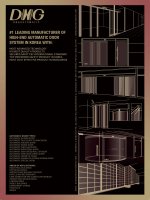 Catalog cửa trượt tự động DNG Hàn Quốc