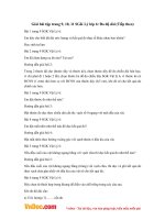 Giải bài tập trang 9, 10, 11 SGK Lý lớp 6: Đo độ dài (Tiếp theo)