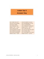 Listen up 2 SB keys 