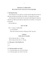 Hướng dẫn cách làm đề tài luận văn luận án