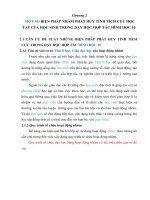 MỘT SỐ BIỆN PHÁP NHẰM PHÁT HUY TÍNH TÍCH CỰC HỌC TẬP CỦA HỌC SINH TRONG DẠY HỌC HỢP TÁC HÌNH HỌC 10