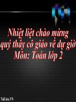 Bài giảng Toán 2 chương 3 bài 6: 12 trừ đi 1 số 12  8