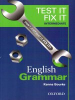 Test it fix it intermediate