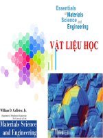 giáo trình vật LIỆU học 