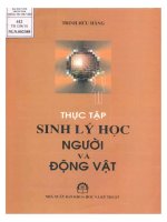 Thực tập sinh lý học người và động vật 