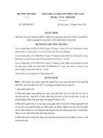 Quyết định 3690/QĐ-BCT về quy hoạch phát triển ngành bia, rượu, nước giải khát Việt Nam đến năm 2025