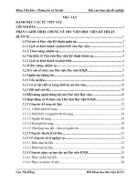 Báo cáo thực tập quản lý thư viện tại HỌC VIỆN kỹ THUẬT QUÂN sự