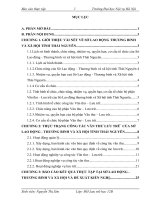 Báo cáo thực tập văn thư lưu trữ tại SỞ LAO ĐỘNG THƯƠNG BINH và xã hội TỈNH THÁI NGUYÊN