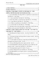 Báo cáo thực tập văn thư lưu trữ tại Viện điện tử viễn thông, trường đại học bách khoa hà nội