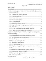 Báo cáo thực tập quản lý thư viện tại Thư viện hà nội 3