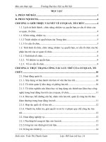 Báo cáo thực tập văn thư lưu trữ tại Trung tâm đào tạo nghiên cứu tổ chức khoa học và quản lý