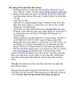 De cuong on thi mon KIEN THUC CHUNG