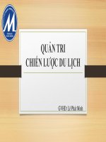 Khách hàng mục tiêu trong Quản trị Chiến lược Du lịch
