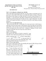 Đề thi (đề xuất) trại hè hùng vương lần thứ XII năm 2016 môn vật lý 10 trường chuyên HÙNG VƯƠNG PHÚ THỌ 