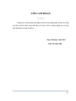 Đồ án chuyên ngành điện tử  HỆ THỐNG CẢNH BÁO CHÁY
