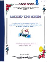 một số biện pháp giúp học sinh học tốt phần di truyền, biến dị lớp 9