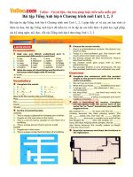 Bài tập Tiếng Anh lớp 6 Chương trình mới Unit 1, 2, 3