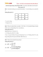 Giải bài tập trang 24, 25 SGK Đại số 10: Ôn tập chương 1