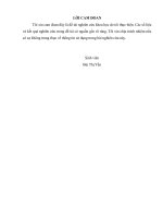 Công tác văn phòng tại uỷ ban nhân dân huyện vụ bản