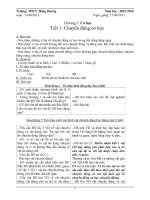 Giáo án vật lý 8 2 cột mới nhất   vật lý 8   lê hồng nga 