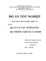 ĐỒ ÁN TỐT NGHIỆP QUẢN LÝ VẬT NUÔI BẰNG HỆ THỐNG NHÚNG VÀ RFI