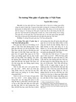 Tư tưởng nho giáo về giáo dục ở việt nam 