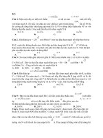 BÀI tập PHẦN điện XOAY CHIỀU