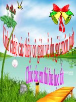 Bài giảng Toán 2 bài Bảng nhân 4 