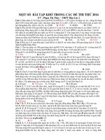 DeThiMoiMot so bai tap hay va kho trong cac de thi thu nam 2016 (1)