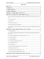 Công tác lưu trữ tại chi cục văn thư lưu trữ tỉnh lào cai