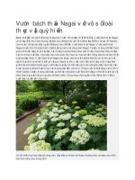 Du lịch nhật bản vườn bách thảo nagai với vô số loài thực vật quý hiếm 