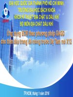 Báo cáo thu hồi dầu  Phương pháp Gas Assisted Gravity Drainage