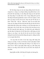 Một số giải pháp nhằm nâng cao chất lượng nhà chung cư cao tầng ở khu đô thị mới của Hà Nội