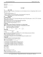 Giáo án dạy thêm toán 6 cả năm   số học 6   bùi công thành 