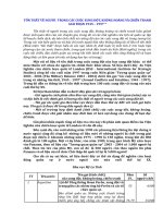 TỔN THẤT về NGƯỜI TRONG các CUỘC XUNG đột vũ TRANG 1945   1997